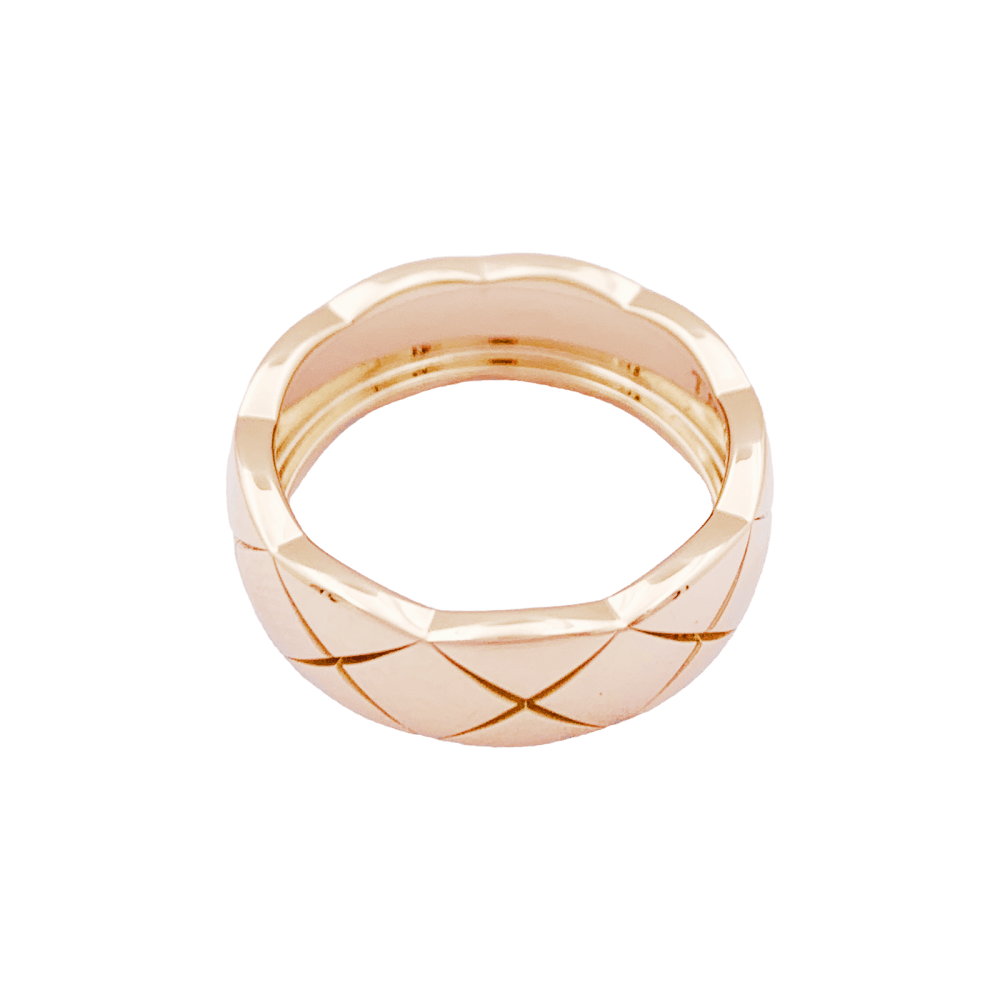Bague Chanel, "Coco Crush", or rose.  2