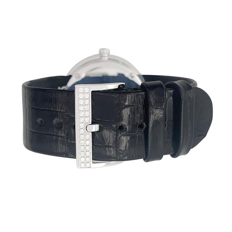 Montre Dior, “La D de Dior”, acier, diamants. 3