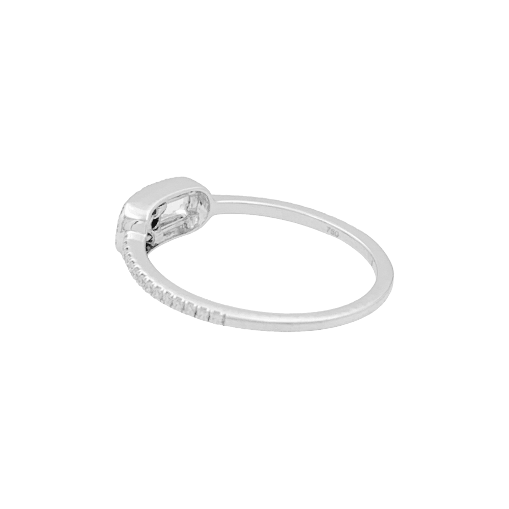 Bague Messika, "Move Uno Pavé", or blanc et diamants. 3