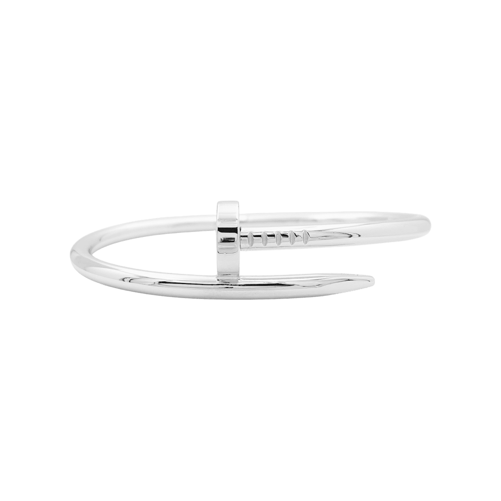 Bracelet Cartier, "Juste un Clou", or blanc. 1