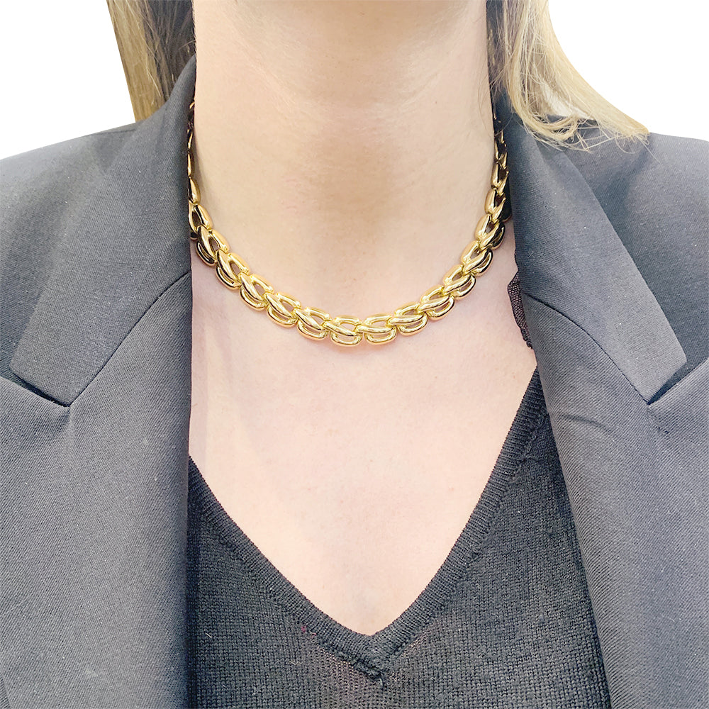 Collier Chaumet "Kalinska", or jaune 5