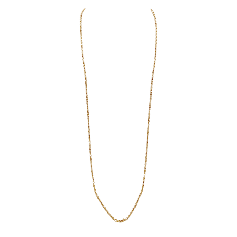 Sautoir en or jaune. 2