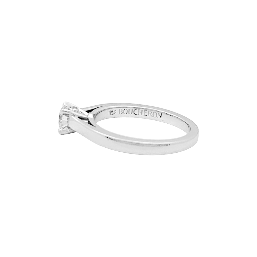 Bague Boucheron, "Beloved", diamant 0,30 ct, platine. 2