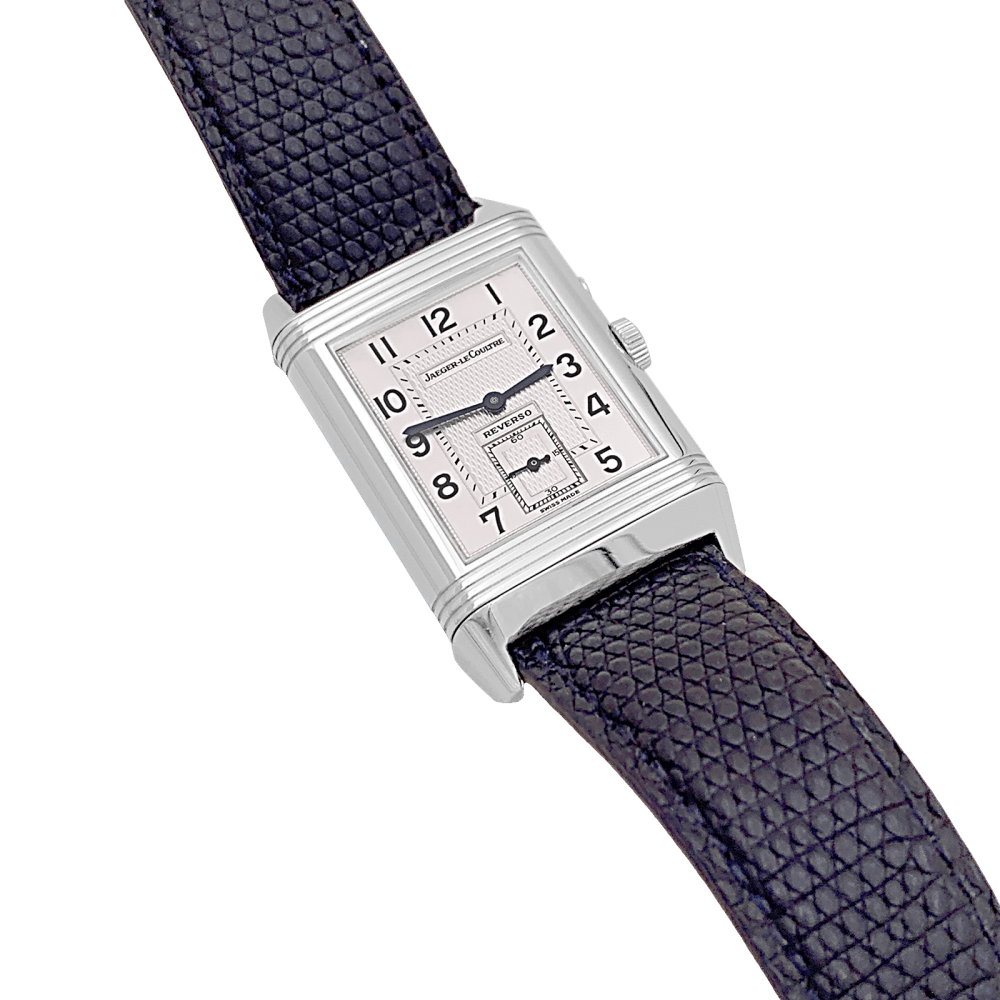 Montre Homme Jaeger Lecoultre, "Duoface Night & Day", acier.  3