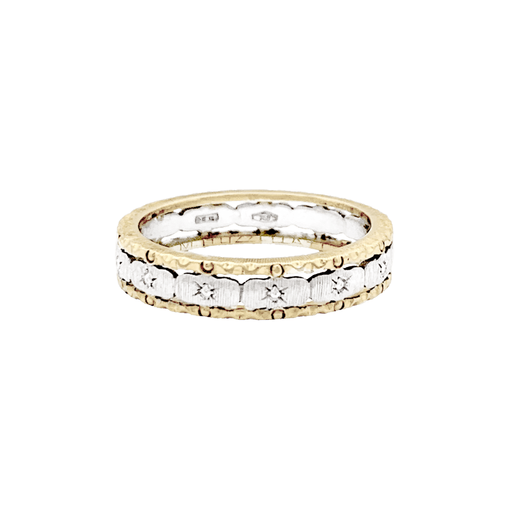 Bague Buccellati, deux ors.  4