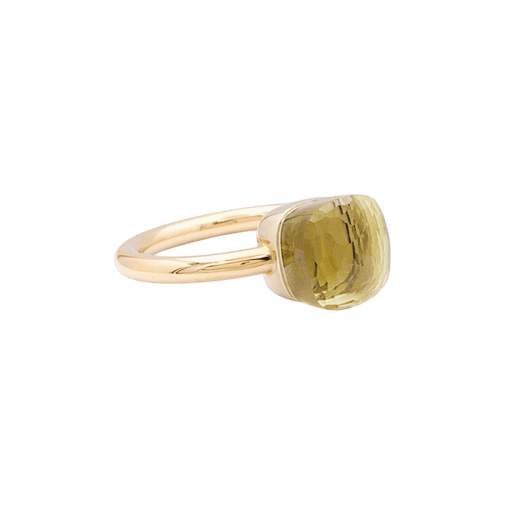 Bague Pomellato, "Nudo", petit modèle, quartz citron. 2