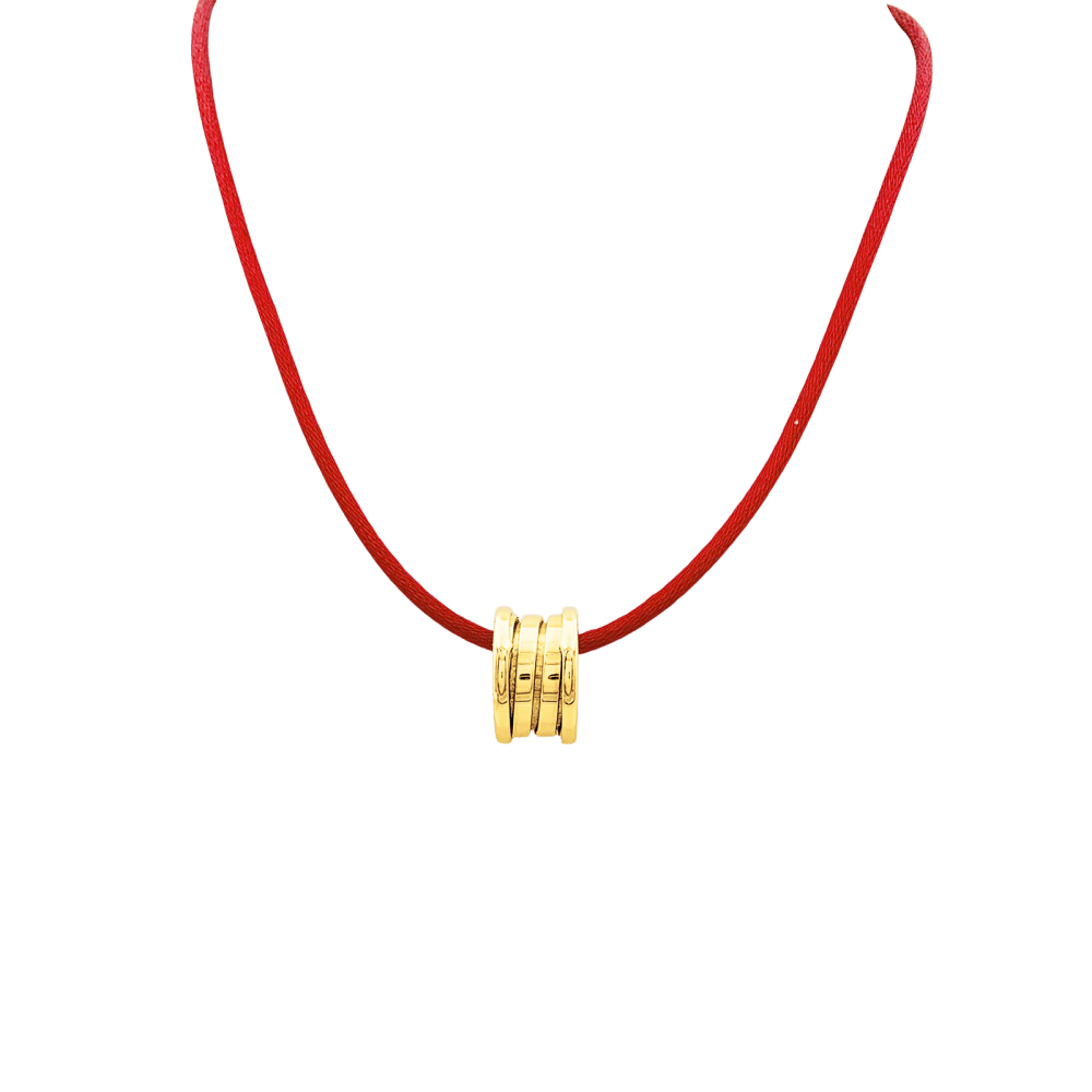Pendentif BULGARI, « B.zero1 », or jaune. 4
