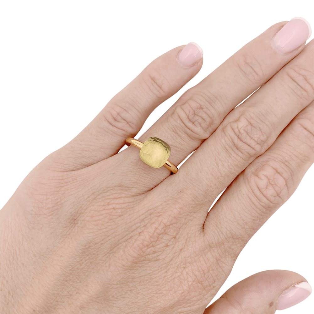 Bague Pomellato, "Nudo", petit modèle, quartz citron. 6