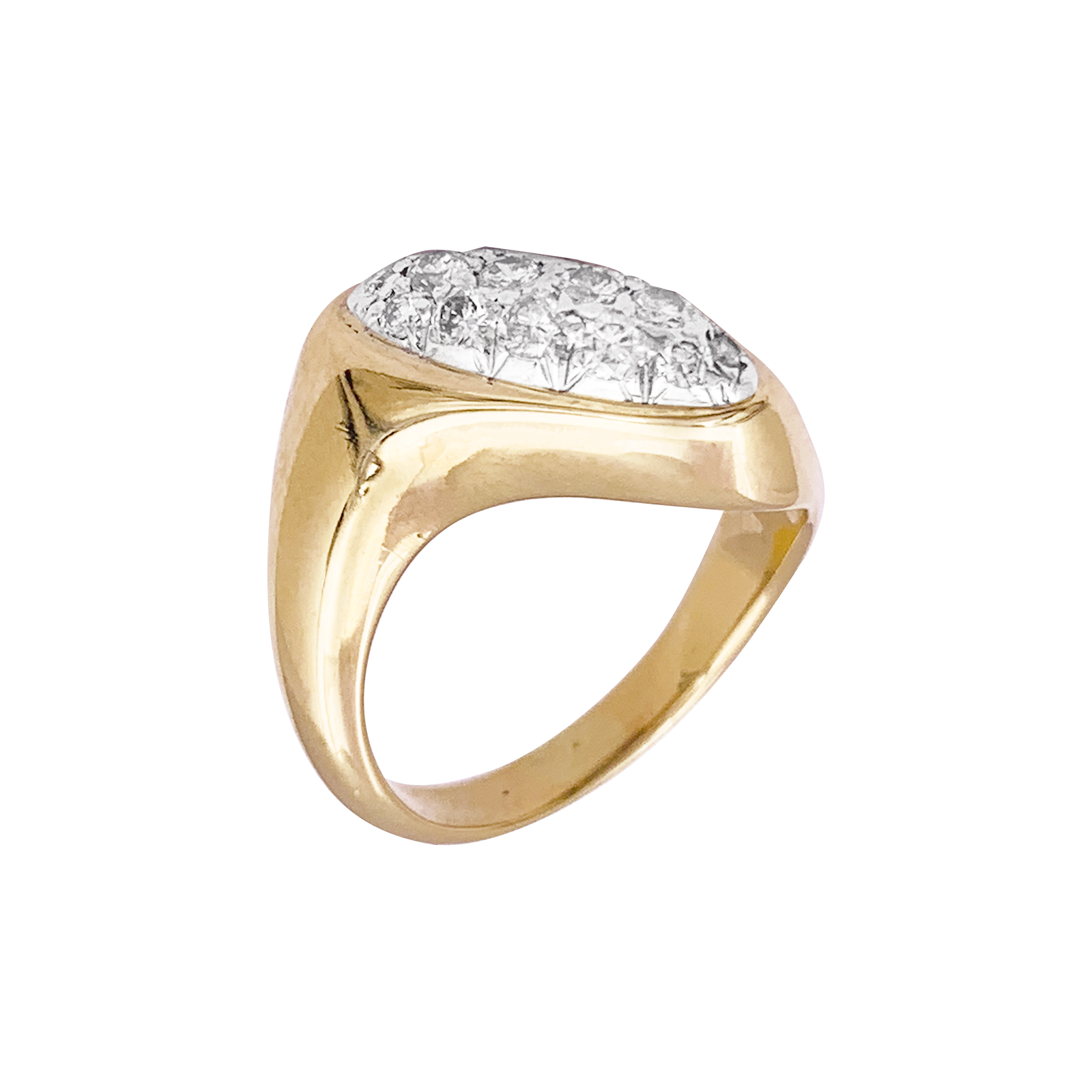 Bague BOUCHERON, or jaune et diamants  3