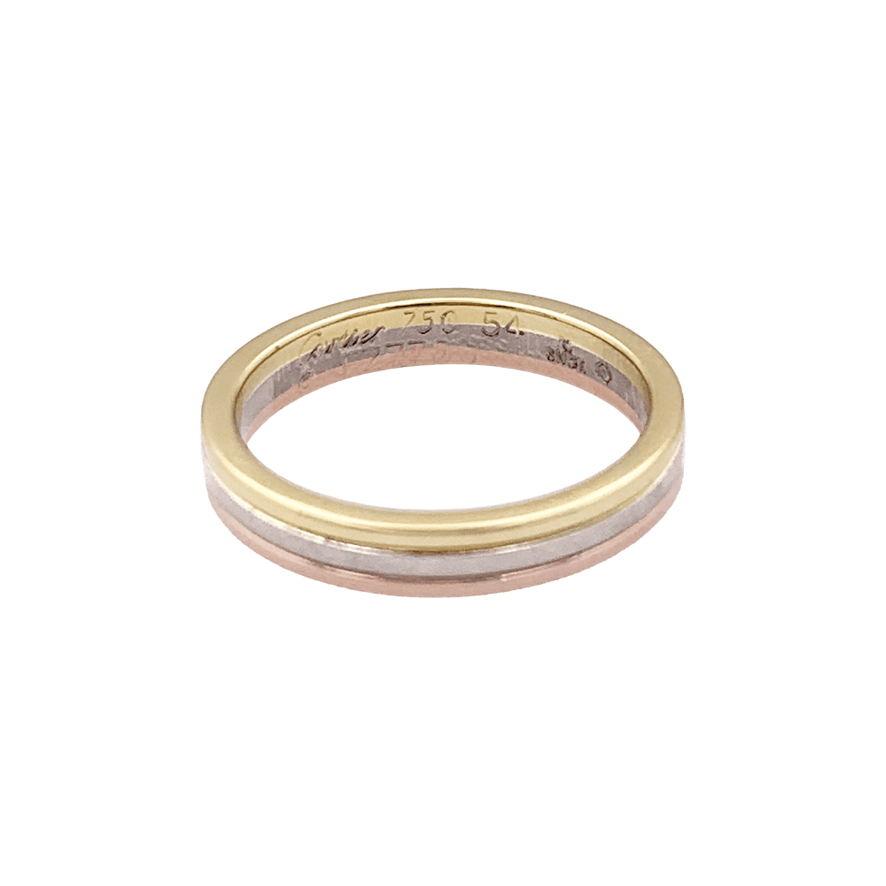 Alliance Cartier "Vendôme Louis Cartier", trois ors. 5