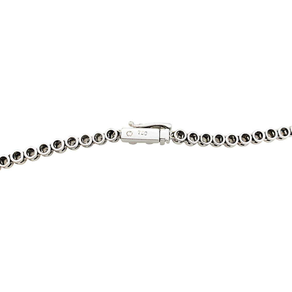 Collier cravate diamants. 6