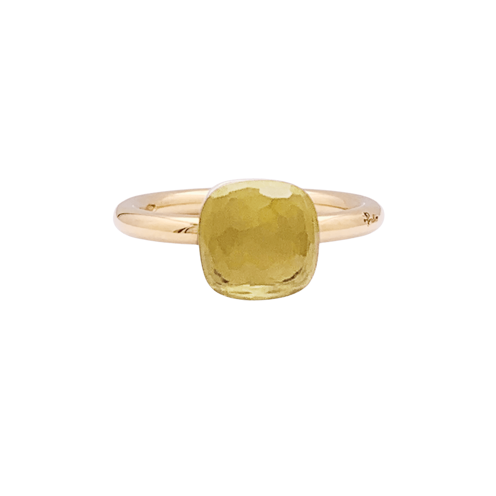 Bague Pomellato, "Nudo", petit modèle, quartz citron. 1