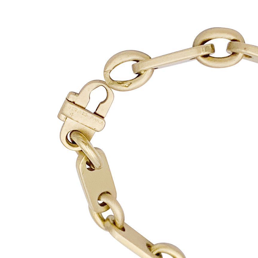 Bracelet Hermès or jaune. 2