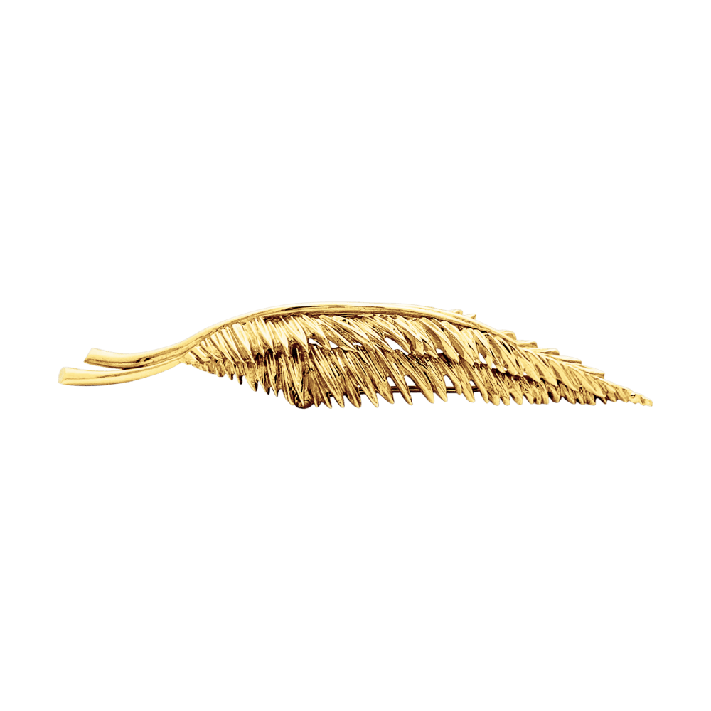 Broche Van Cleef & Arpels, "Plumes", or jaune. 3
