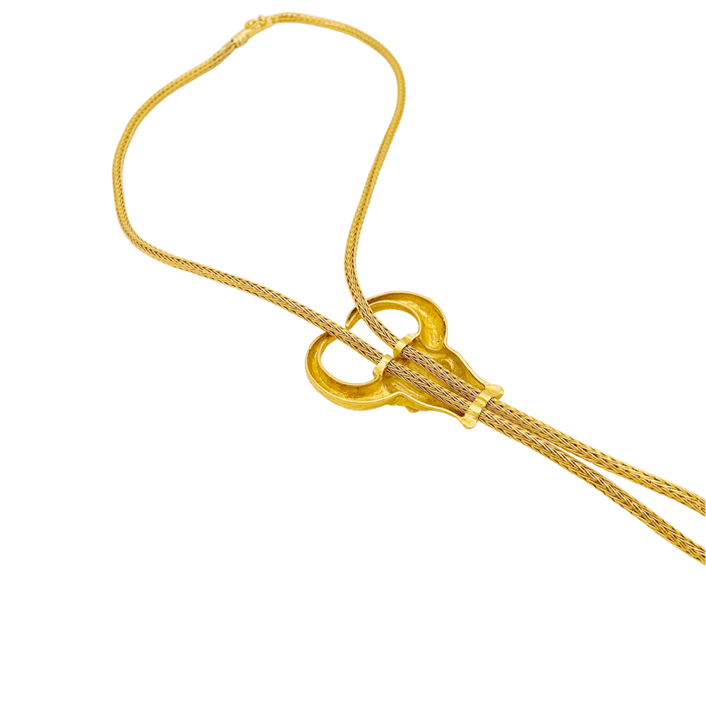 Collier LALAOUNIS, « Taureau », or jaune. 4