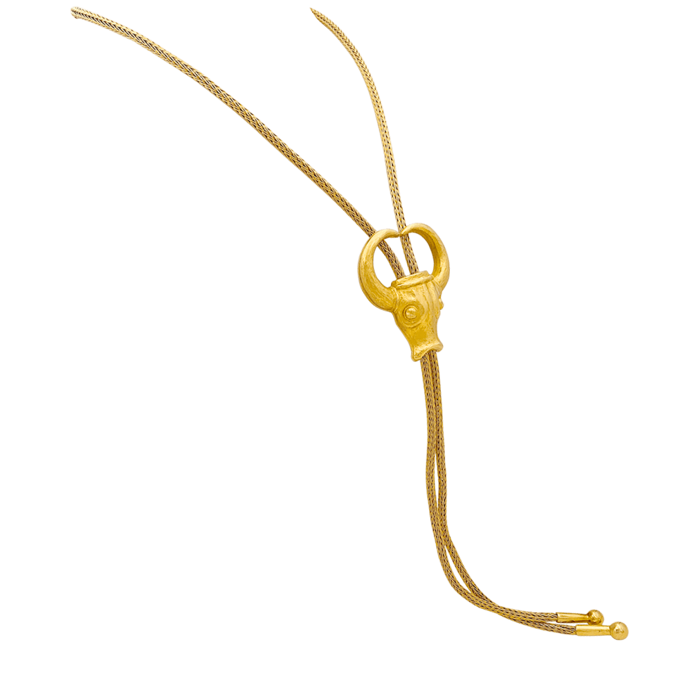 Collier LALAOUNIS, « Taureau », or jaune. 2