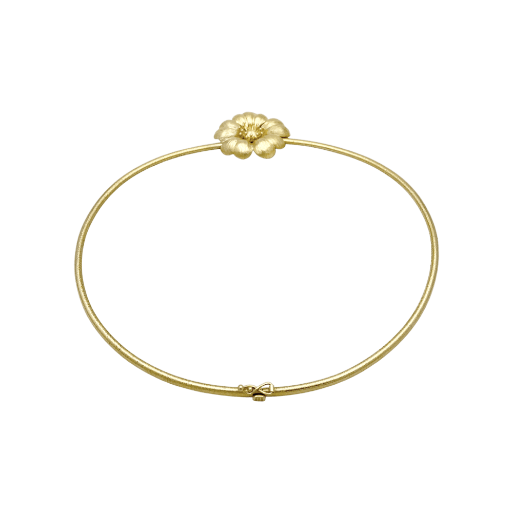 Collier Lalaounis "Fleur" en or jaune.  5