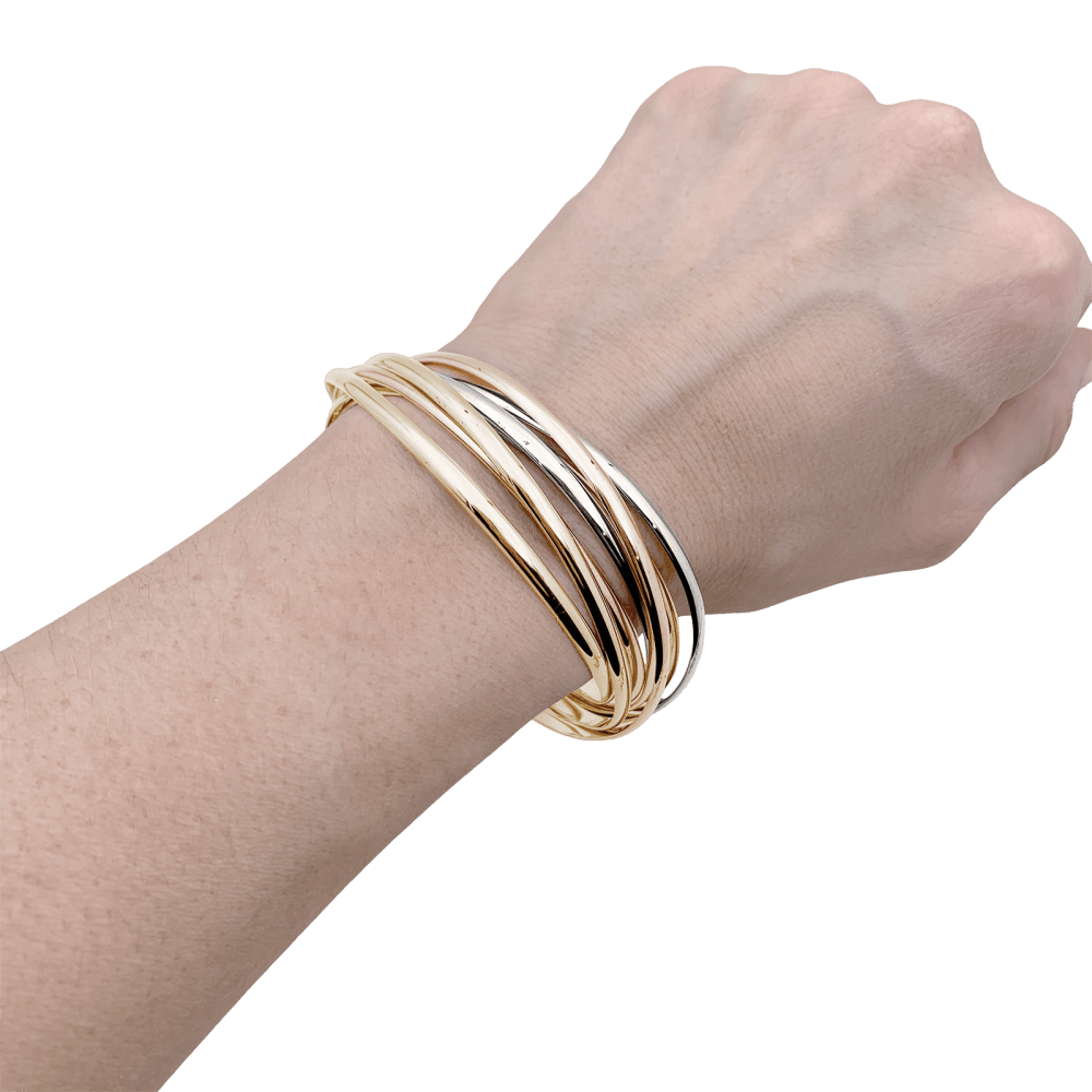 Bracelet Cartier, "Trinity Semainier", trois ors. 35225 7
