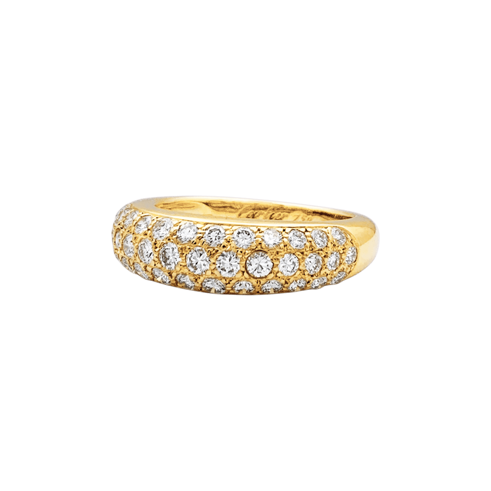 Bague Cartier, "Mimi", or jaune, diamants. 2