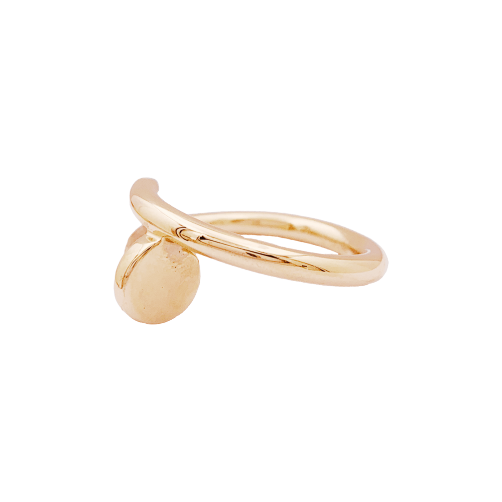Bague Cartier, "Juste un Clou", or rose.  2
