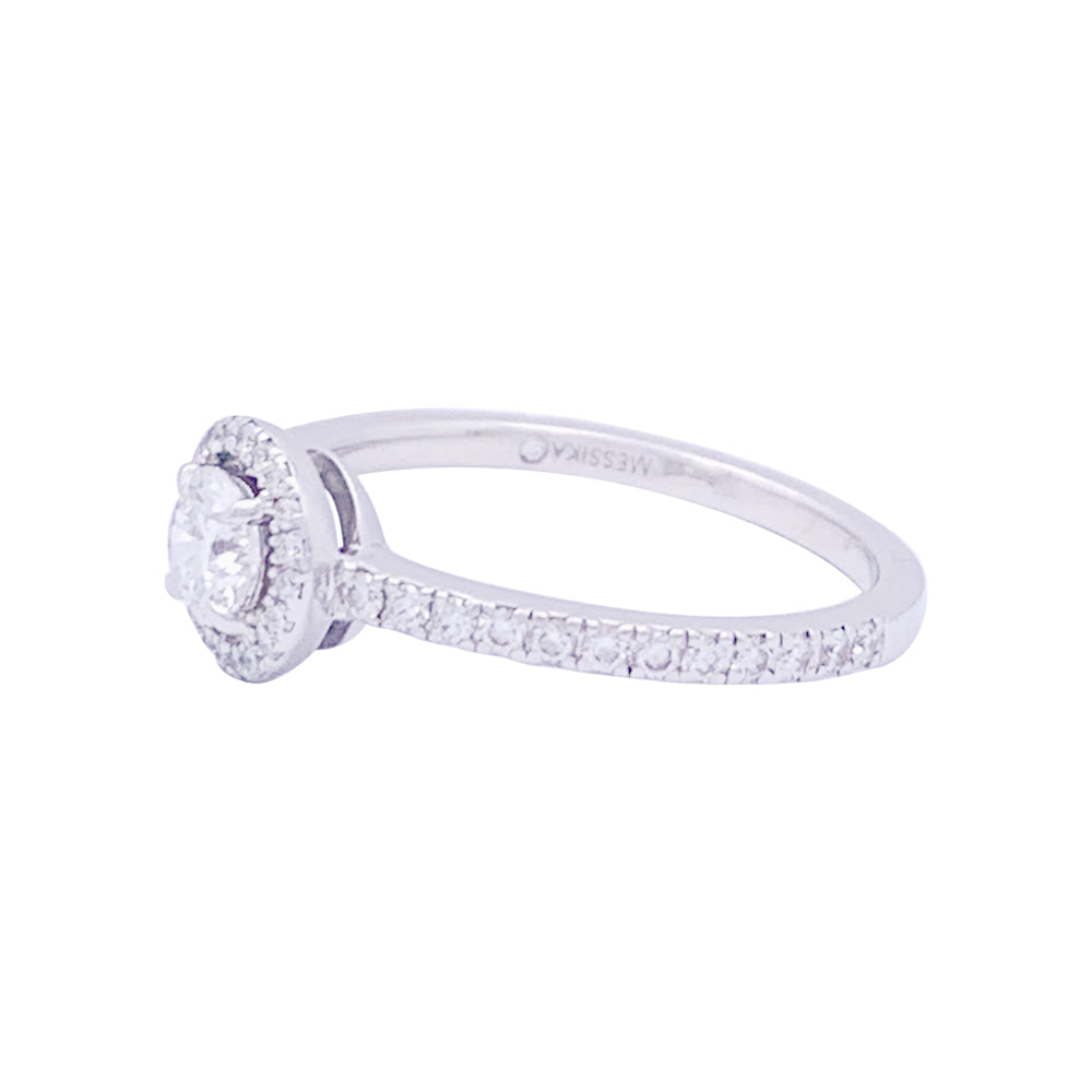 Bague Messika, "Joy", or blanc, diamants. 2