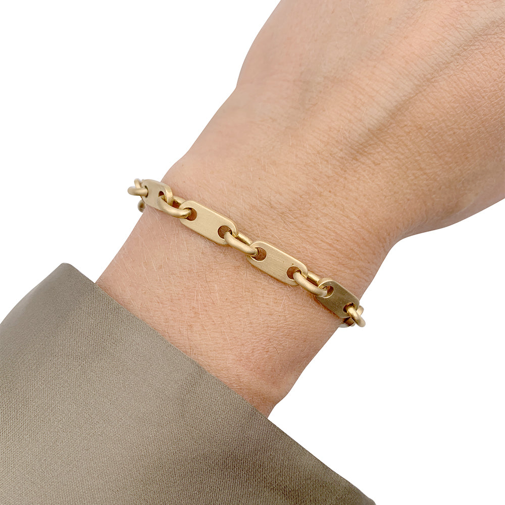 Bracelet Hermès or jaune. 7