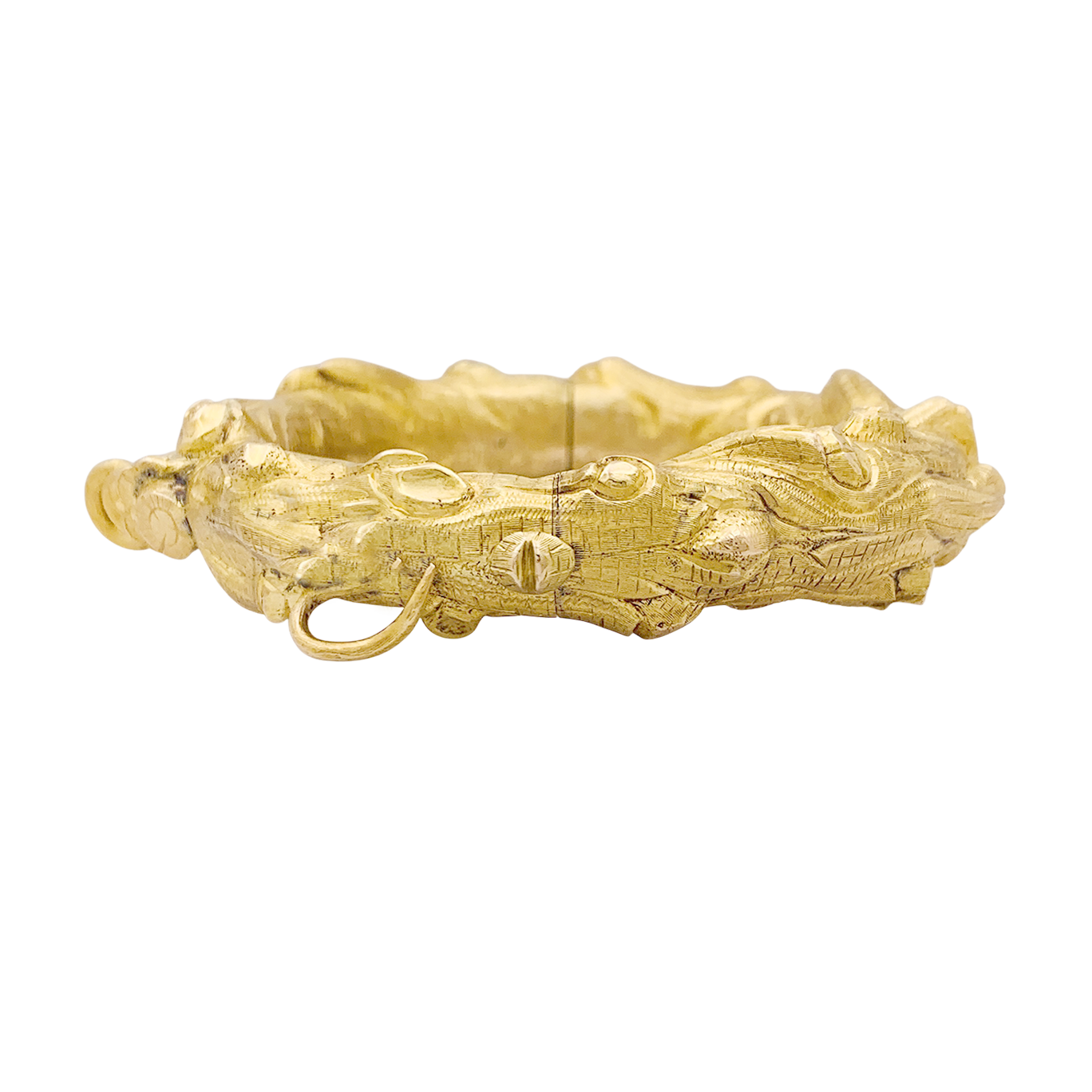 Bracelet "Branche de Chêne" or jaune. 4