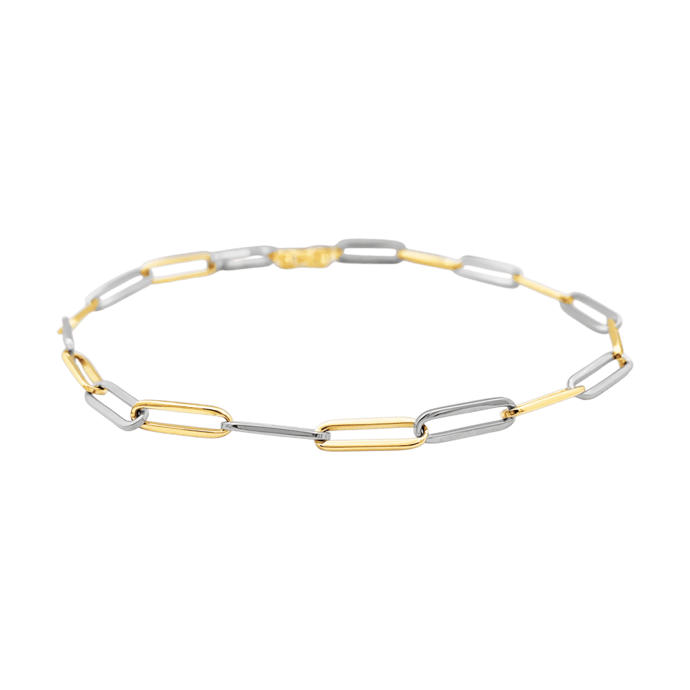Bracelet Dinh Van vintage, deux ors.  1