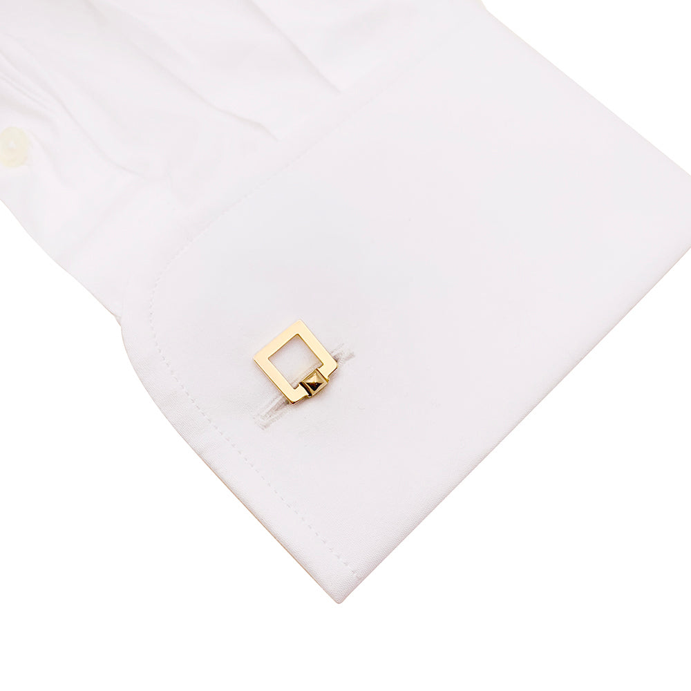 Boutons de manchette Cartier, or jaune. 5