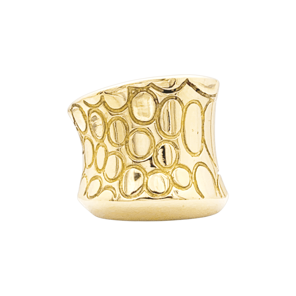 Bague Pomellato "Cocco" en or jaune.  2