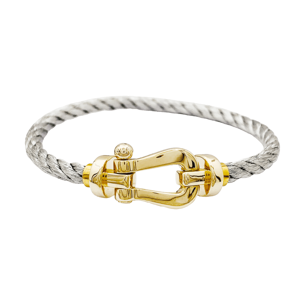 Bracelet Fred, "Force 10", or jaune.  1