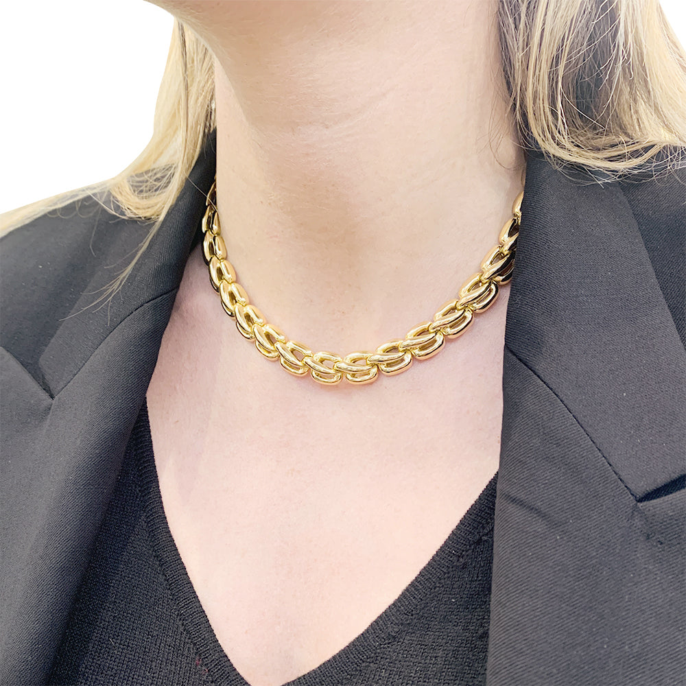 Collier Chaumet "Kalinska", or jaune 6