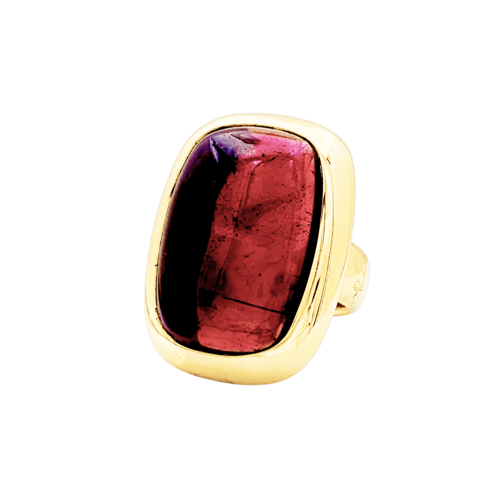 Bague Pomellato, "Cardinale", or jaune, tourmaline.  3