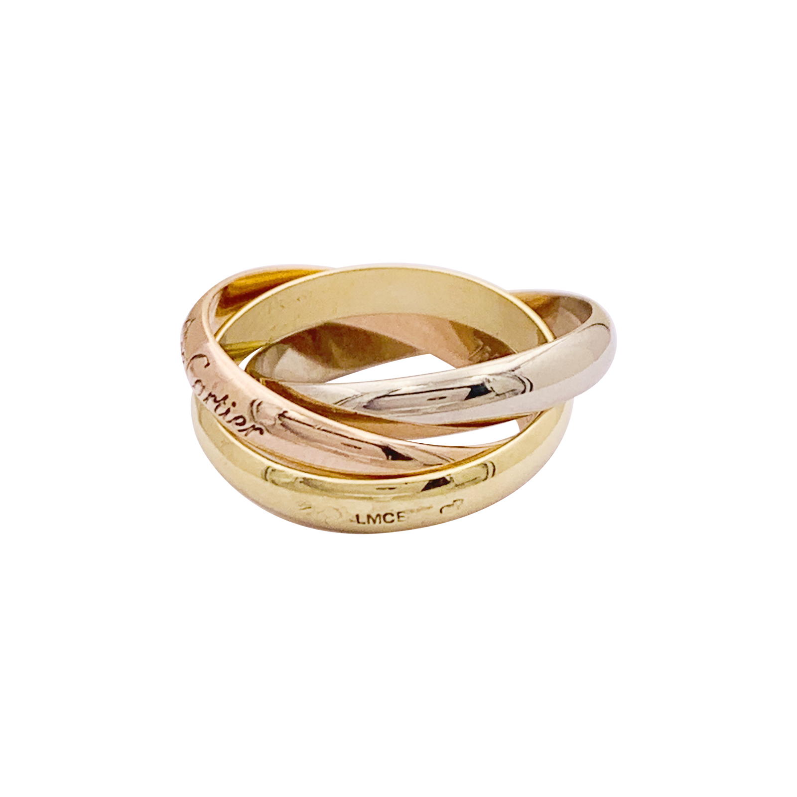 Bague CARTIER Trinity Must, trois ors. 2