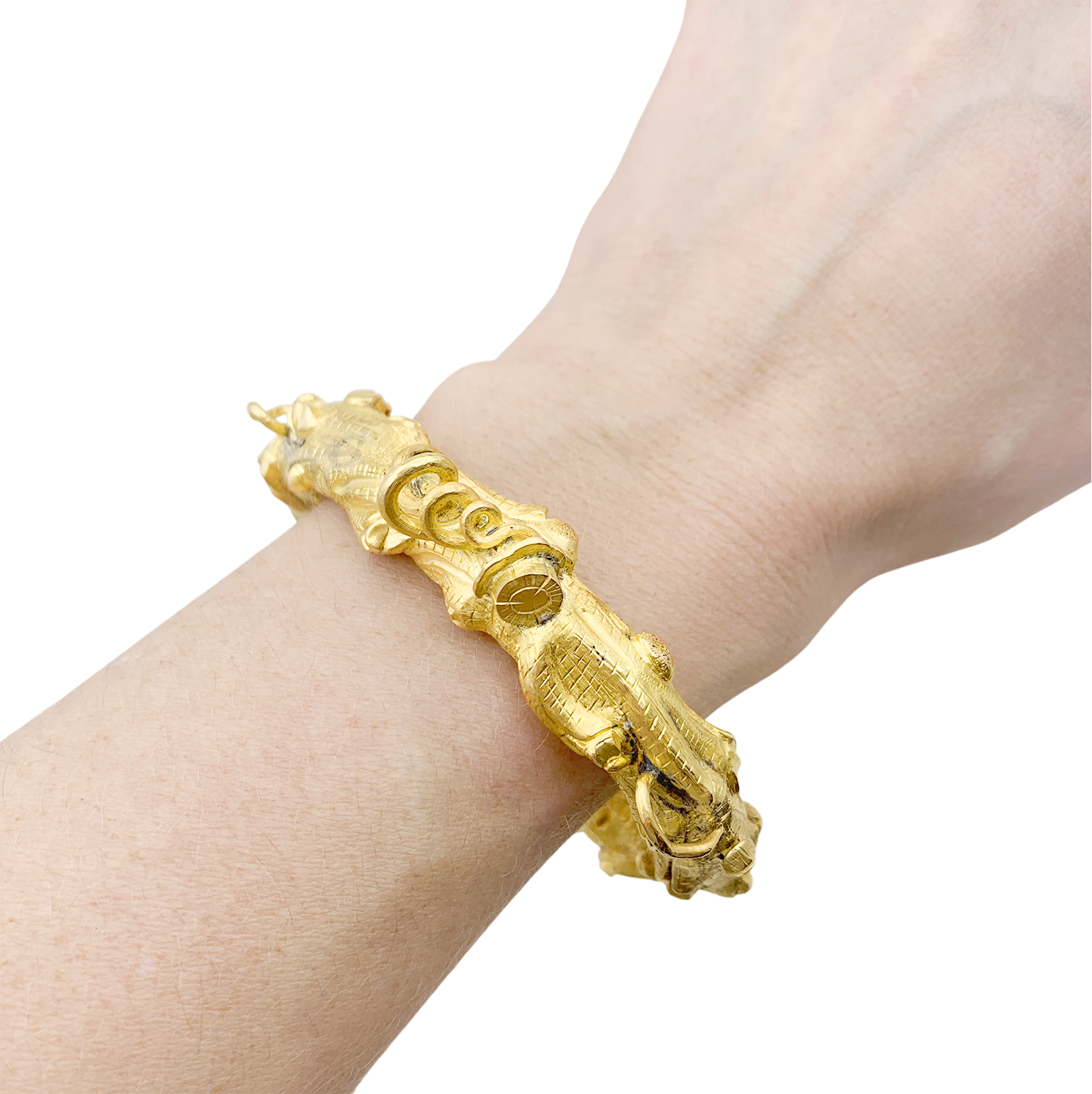 Bracelet "Branche de Chêne" or jaune. 1