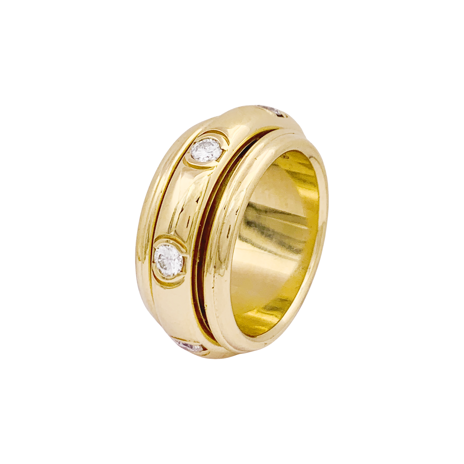 Bague Piaget "Possession" or jaune, diamants. 4