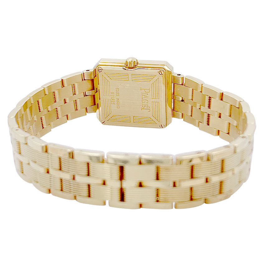 Montre Piaget or jaune et diamants Protocole d'occasion 3