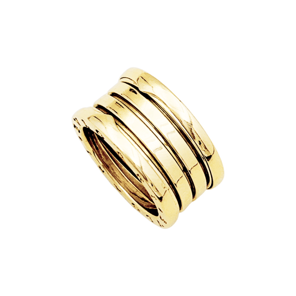 Bague Bulgari, "B.Zero1", or jaune.  4
