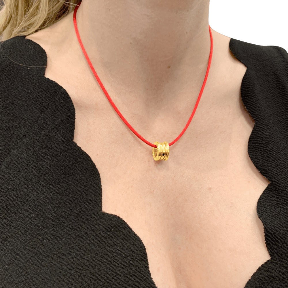 Pendentif BULGARI, « B.zero1 », or jaune. 6