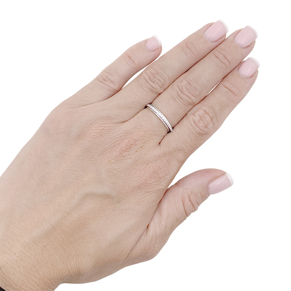 Bague Piaget "Possession" or blanc, diamants. 3