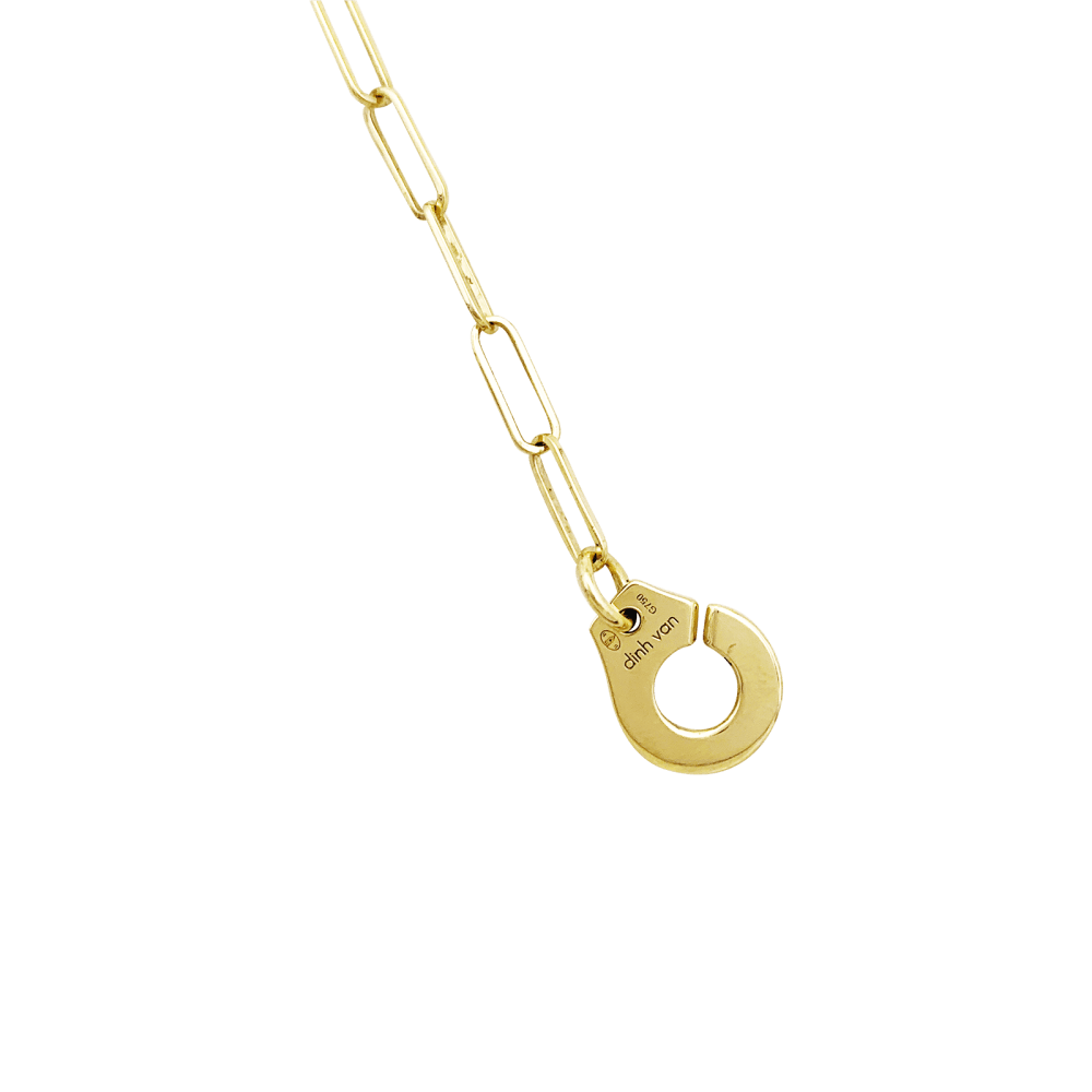 Bracelet Dinh Van, "Menottes", or jaune.  5