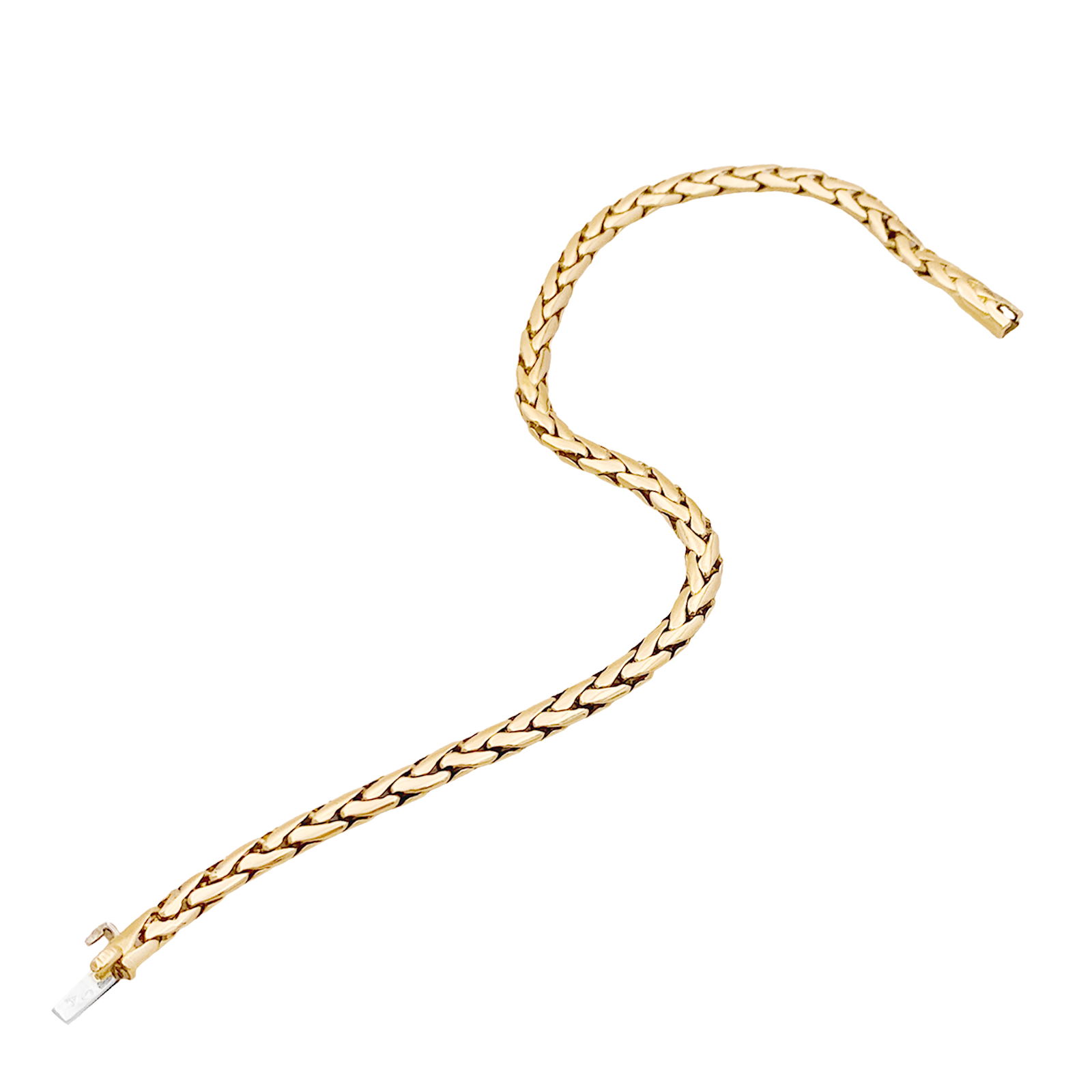 Bracelet vintage Cartier or jaune. 2