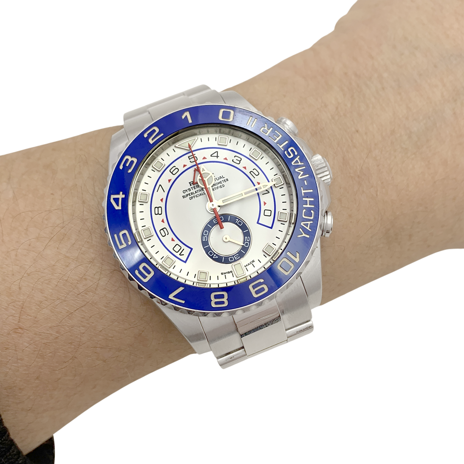 Montre Rolex "Yacht Master II" acier. 4