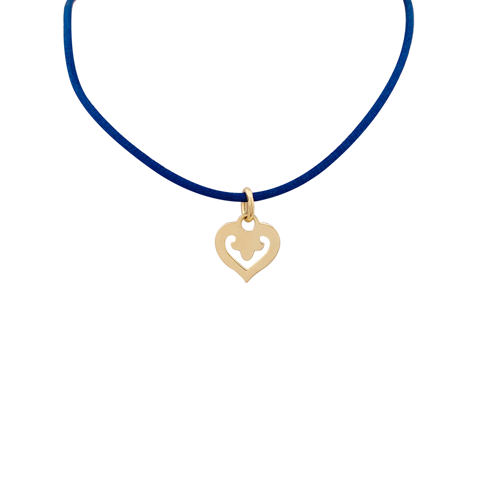 Pendentif O.J.Perrin, "Coeur Légendes", or jaune. 7