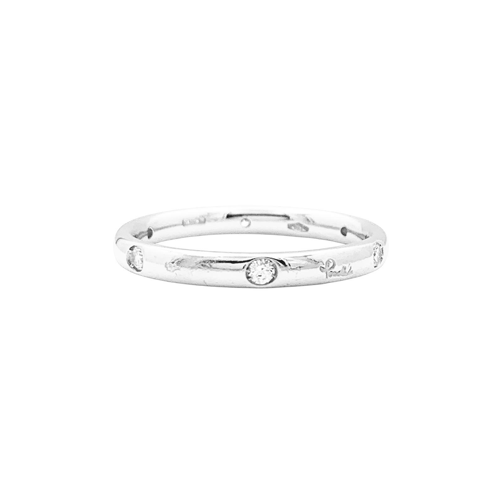 Bague Pomellato, "Lucciole", or blanc, diamants. 1