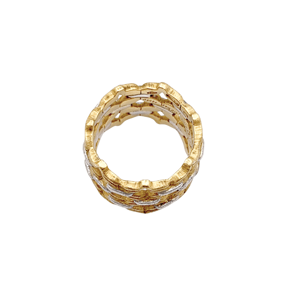 Bague vintage Buccellati, deux ors.  4