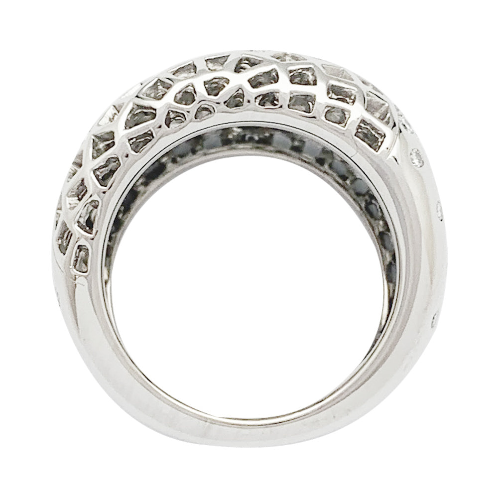 Bague Cartier, "Nouvelle Vague Paris", or blanc. 1