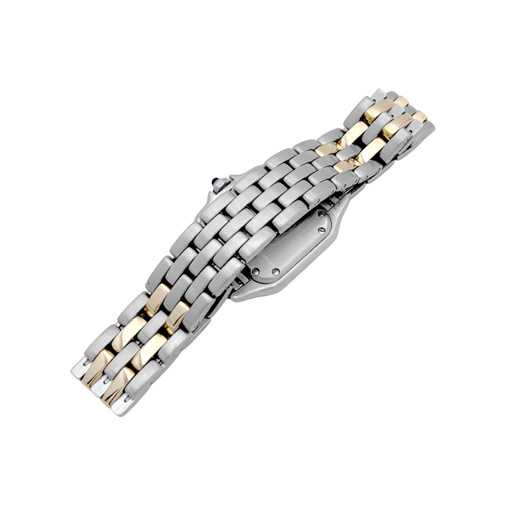 Montre Cartier, "Panthère", acier et or jaune. 6