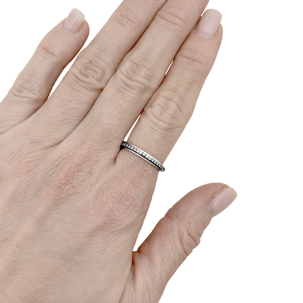 Bague Piaget "Possession" or blanc, diamants. 4