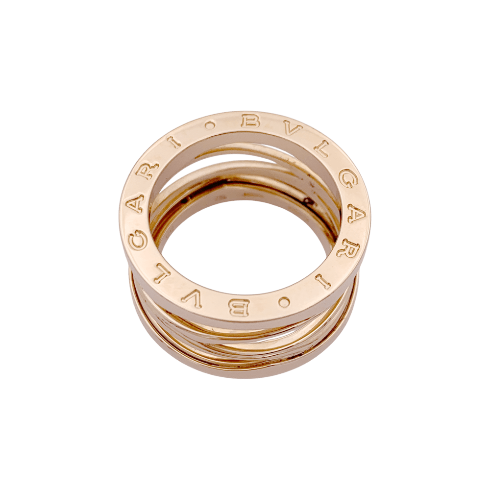 Bague Bulgari “B.Zero1 Zaha Hadid" en or rose. 2